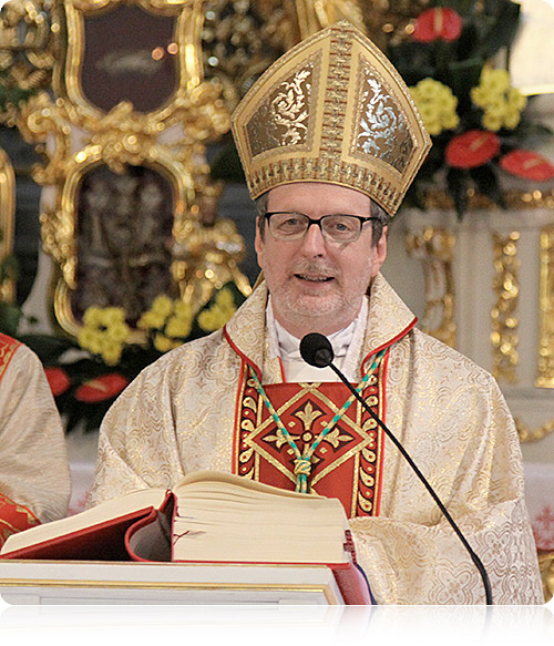 Nuncjusz Apostolski abp. Claudio Gugerotti podczas Mszy św.