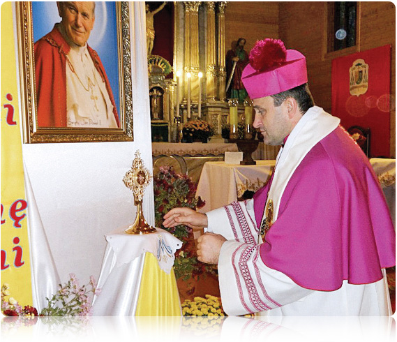 Relikwie św. Jana Pawła II będą dla wiernychznakiem wiary, nadziei i miłości Bożej