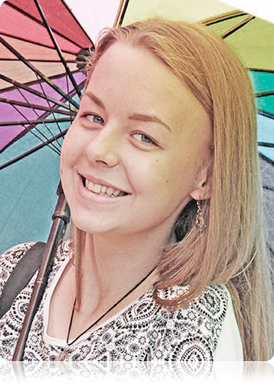 Olga Snitko
18 lat, studentka