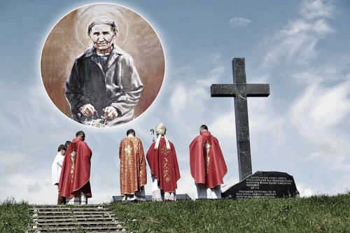 Побач з помнікам забітым жыхарам Гродна і Ліпска ў Навумавіцкім лесе Побач з помнікам забітым жыхарам Гродна і Ліпска ў Навумавіцкім лесе