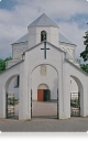 Poświęcenie fundamentów pierwszej na Białorusi świątyni ku czci św. Jana Pawła II