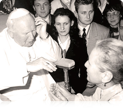 Rok 2000. Spotkanie z Papieżem naszej młodzieży
