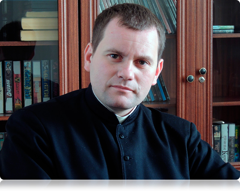Ks. Walery Bykowski – ojciec duchowny WSD w Grodnie
