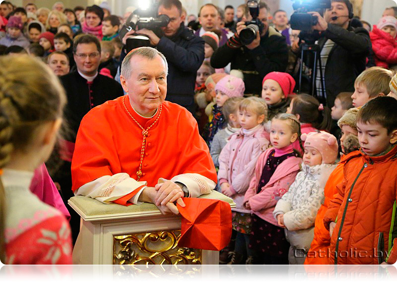 Podczas Mszy św. kardynał obiecał, że będzie codziennie się modlić za wszystkich dzieci na Białorusi, by mogły szczęśliwie budować swoją przyszłość