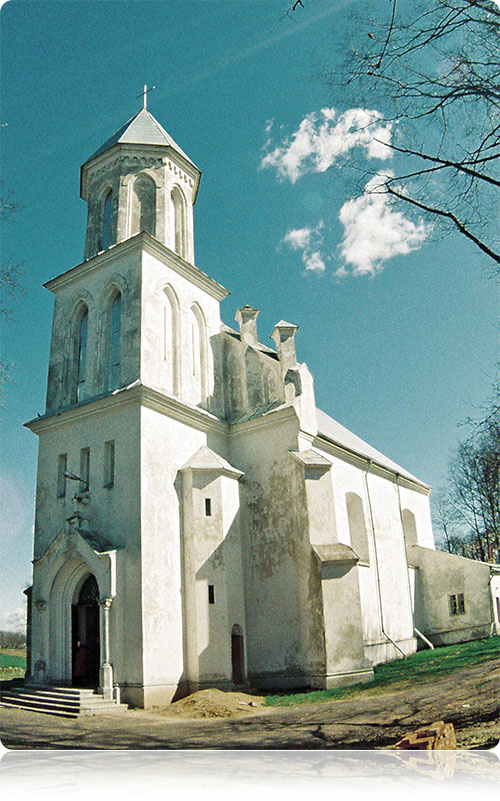 Kościół pw. św. Kazimierza we Wsielubiu 
(dekanat Nowogródek)zbudowany w 1433 roku (data konsekracji nieznana)
