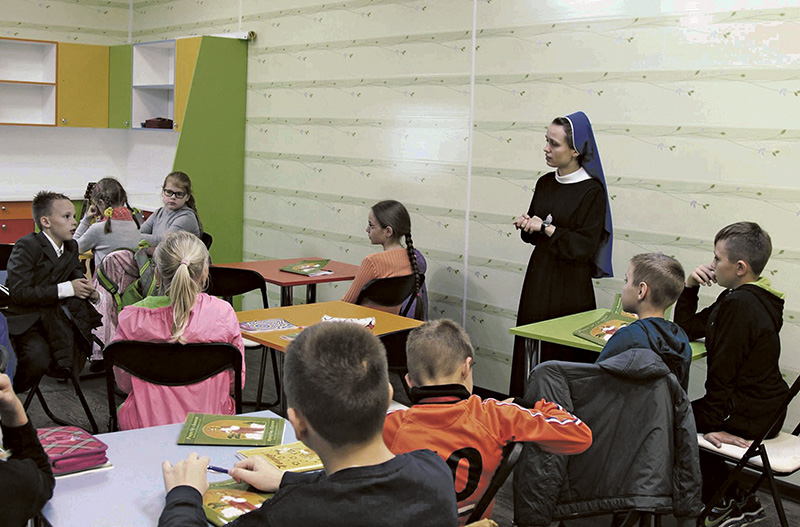 Świetlice przy parafiach diecezji grodzieńskiej 
odwiedza ponad 1000 dzieci