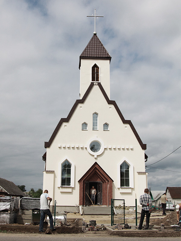 Nowo powstały kościół jest pierwszą świątynią w Lubczy w ciągu ostatnich kilkuset lat