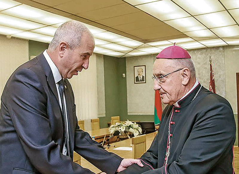            Spotkanie arcybiskupa z ministrem spraw wewnętrznych