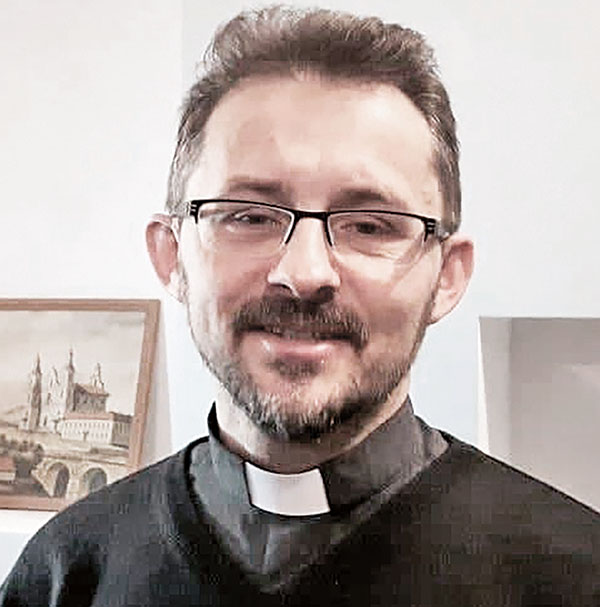 Ks. Wiaczesław Barok, 
kapłan-bloger, właściciel
autorskiego kanału na YouTube