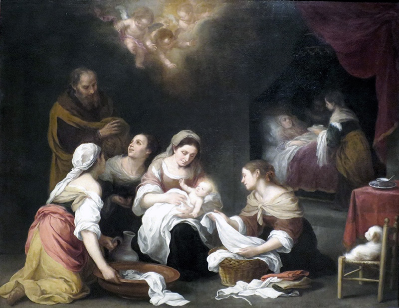Bartolomé Esteban Murillo „Narodziny św. Jana Chrzciciela”,
olej na płótnie, ok. 1655 r. 