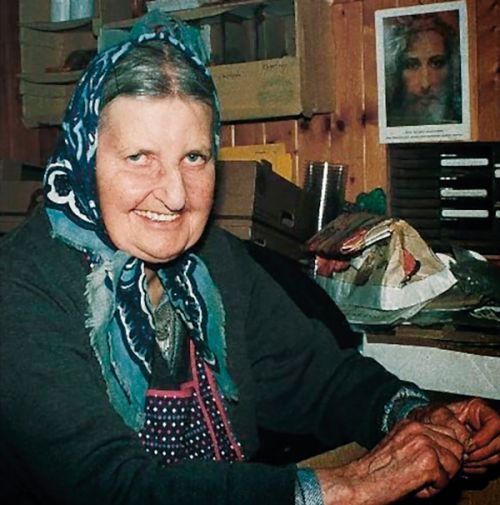 Марыя Сіма (1915–2004), якая мела ласку кантакту з чыстцовымі душамі
